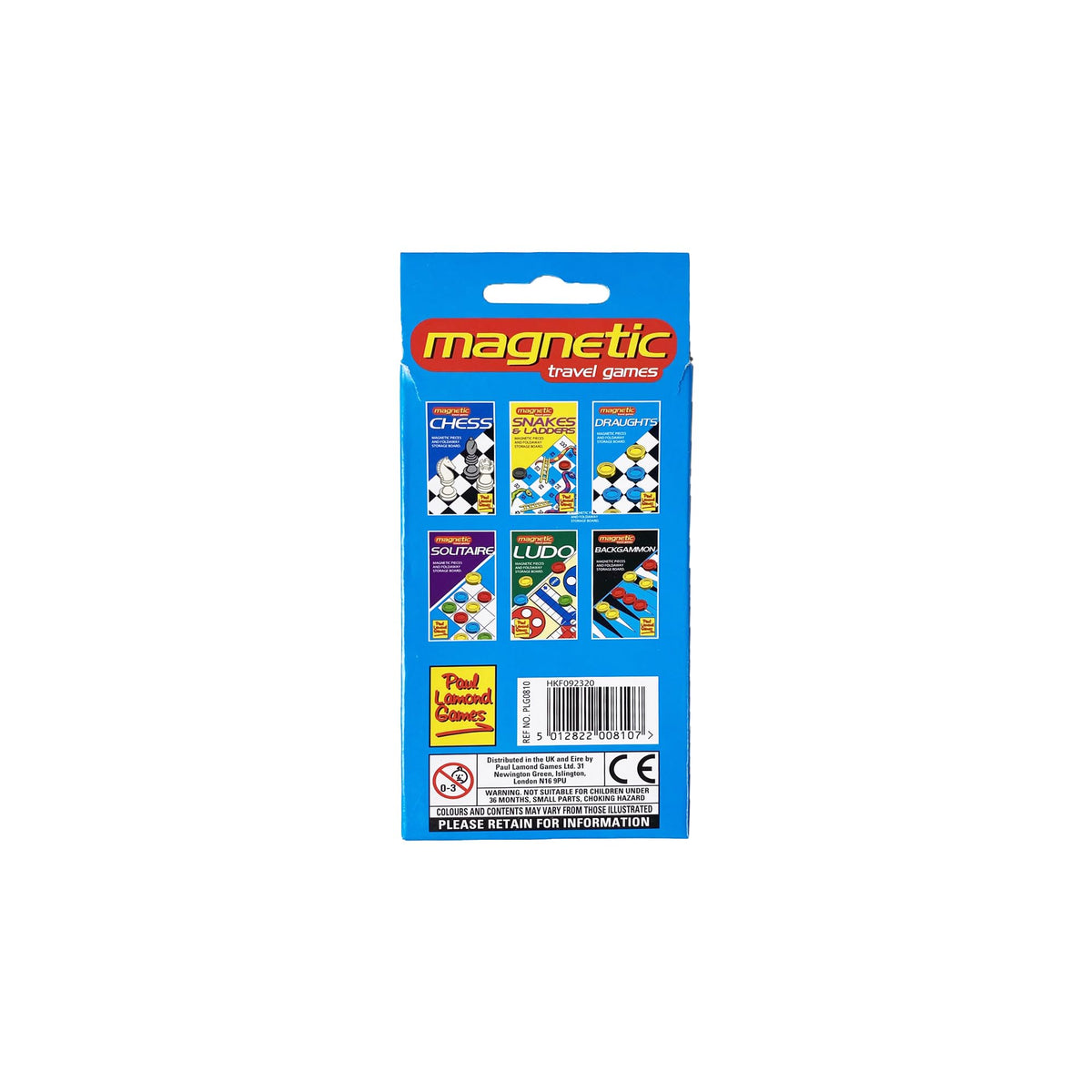 University Games Magnetic Travel Draughts Game - Pack of 2