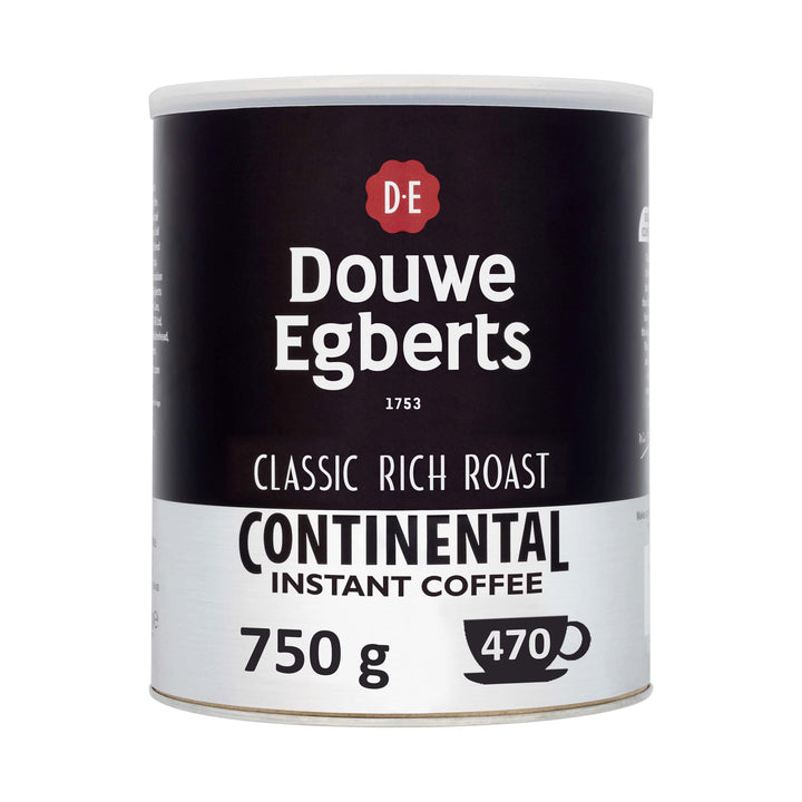 Douwe Egberts Continental Coffee Rich Roast 750g Instant Coffee