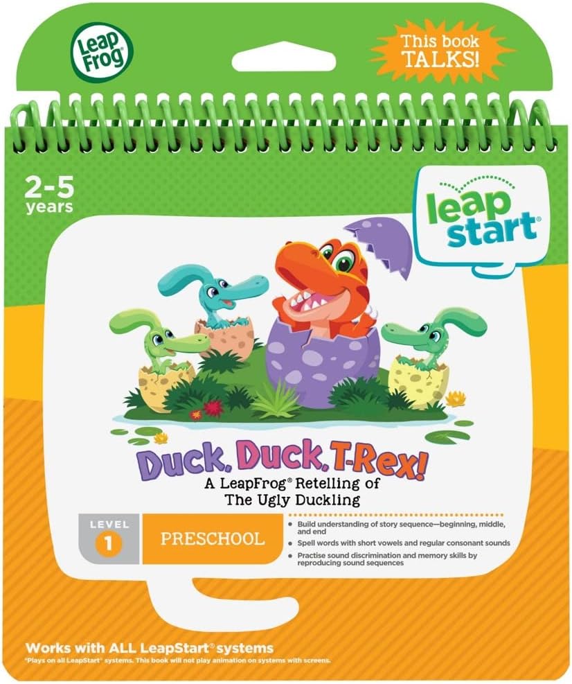 LeapFrog LeapStart Baby Dinos Book - Interactive Educational Learning Toy for Ages 2-5 1