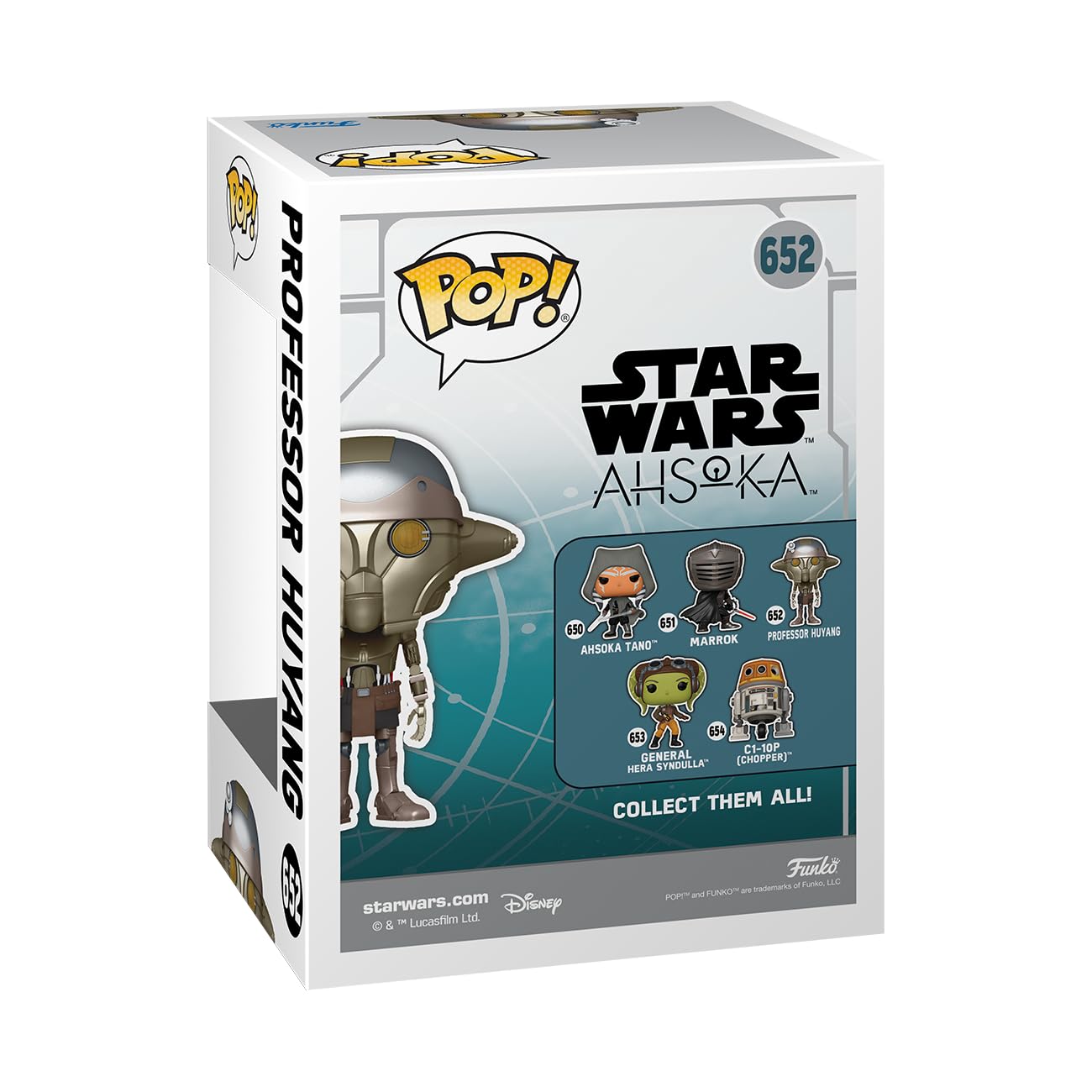 Funko Pop! Star Wars: Ahsoka - Professor Huyang Vinyl Figure (72178) 3