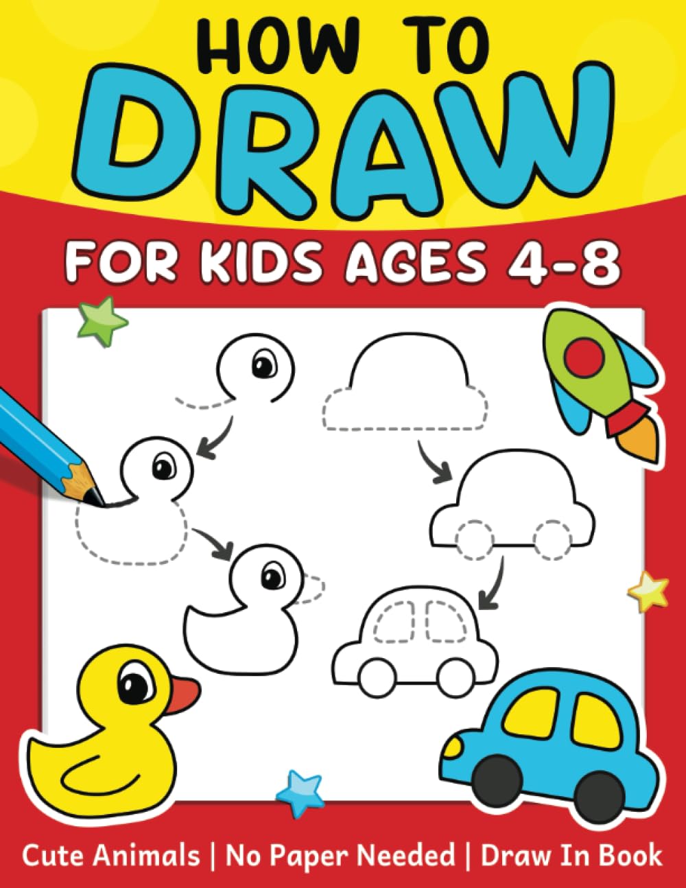 Lucas & Friends by RV AppStudios How To Draw For Kids - Step By Step Guide | Paperback | Ages 4-7 1