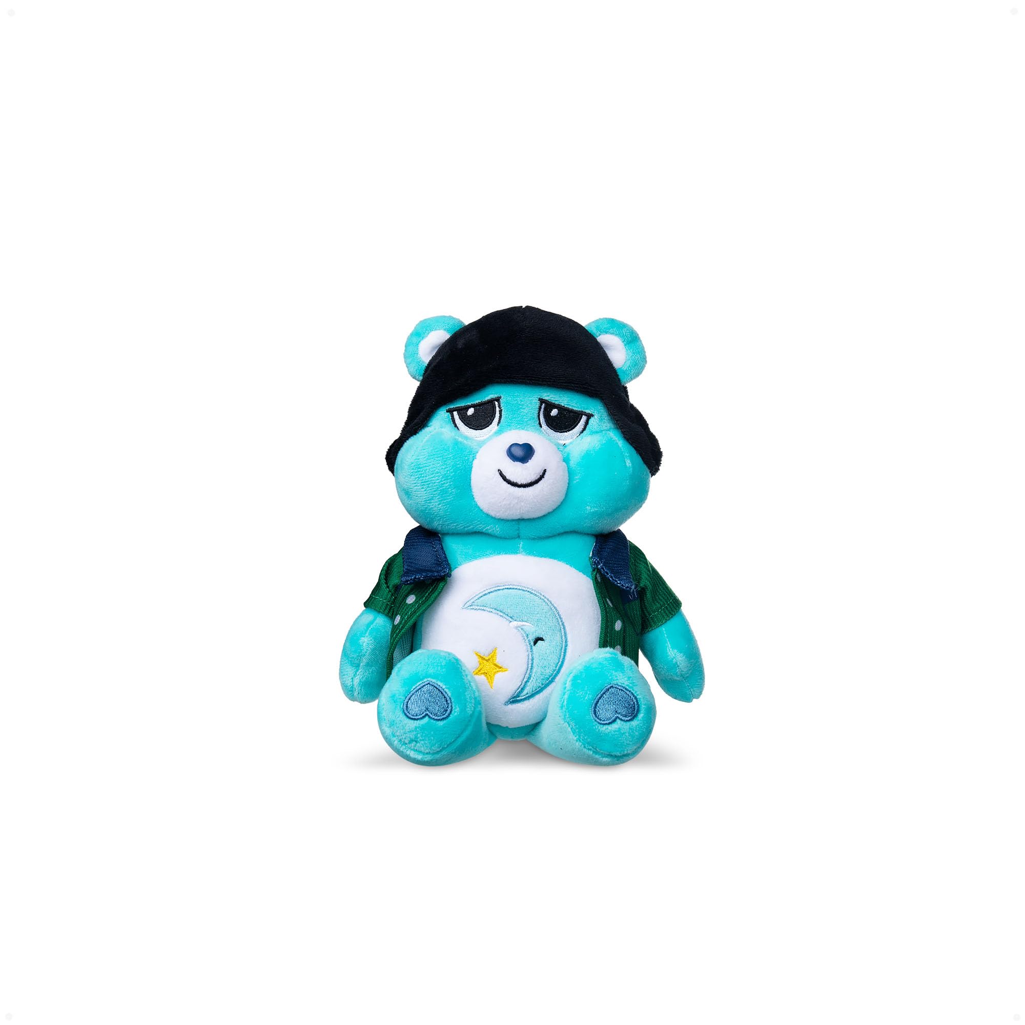 Care Bears Bedtime Bear as Mike Plush Toy - 22 cm Crossover | Stranger Things Edition 1