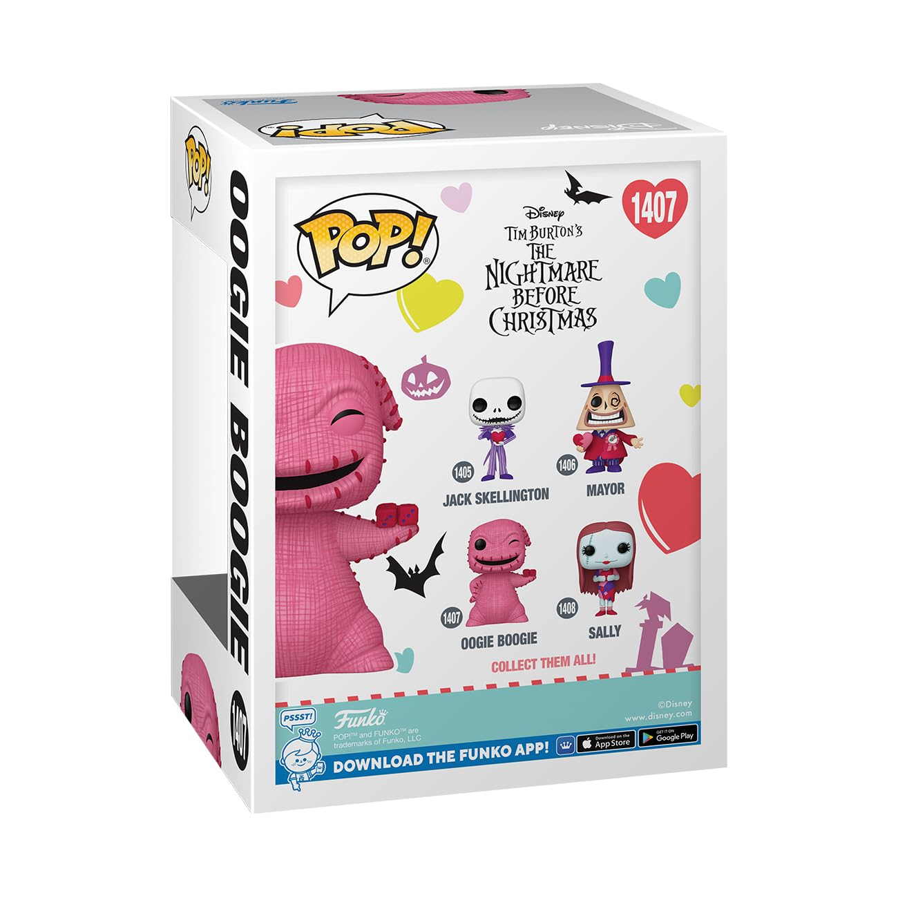 Funko Pop! Disney: The Nightmare Before Christmas - Oogie Boogie Valentine's Vinyl Figure 2