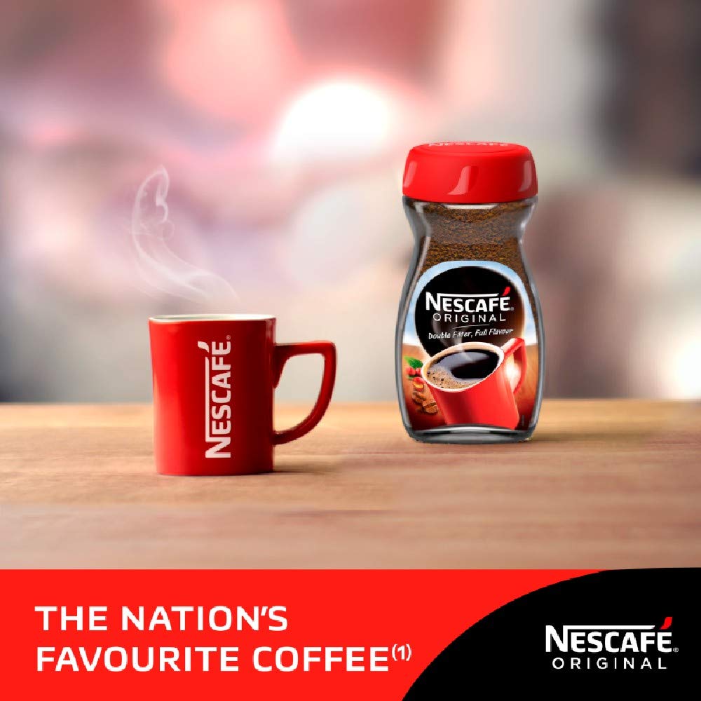 Nescafé Original Instant Coffee 100g - 100% Robusta Beans, Rich Flavour 9