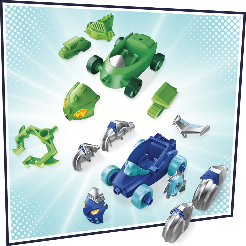 PJ Masks F21215S1 Deluxe Battle HQ Playset - 2-in-1 Vehicle Launcher with Hero ID, Ages 3+ 7