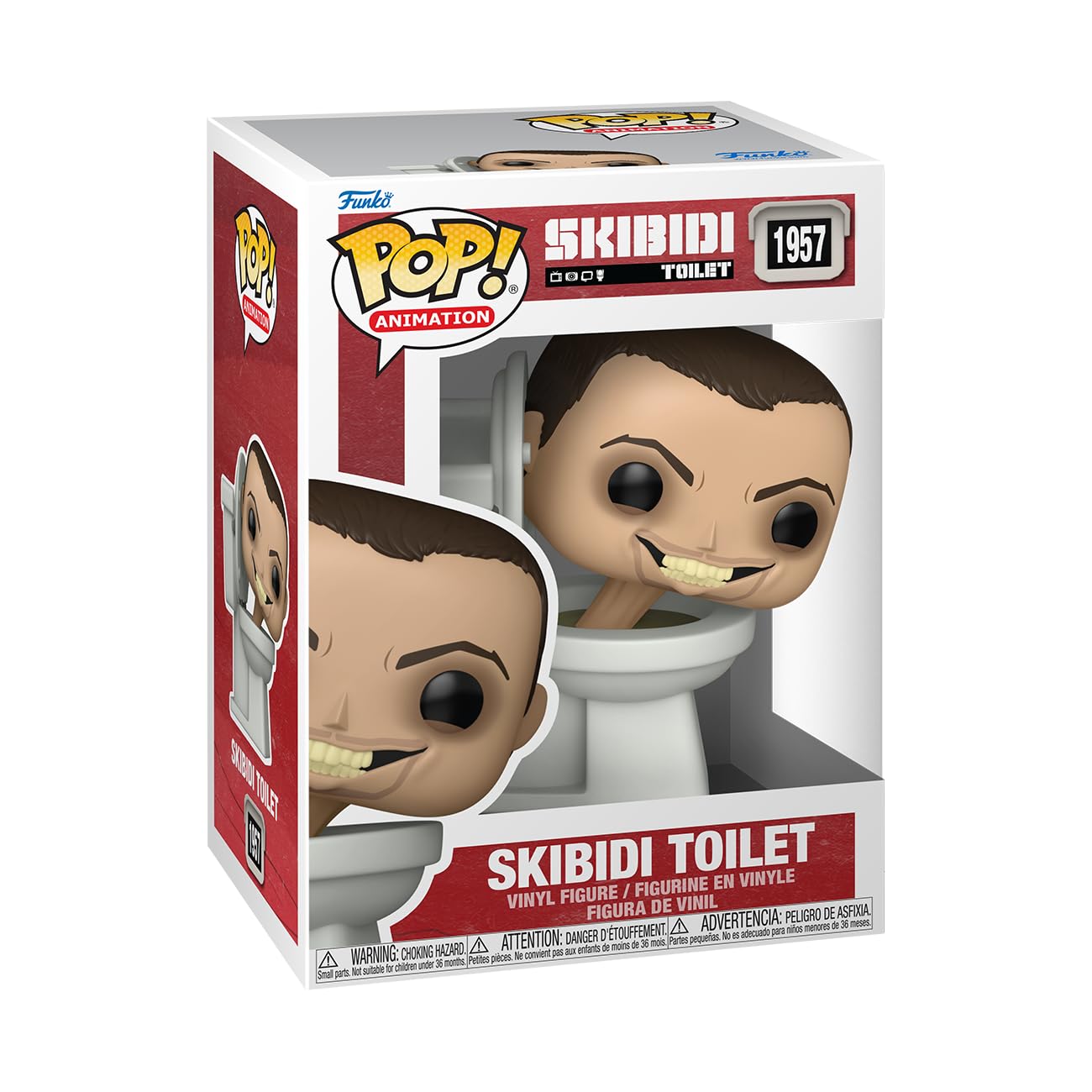 Funko Pop! Vinyl: Skibidi Toilet - Skibidi Toilet Vinyl Figure 1