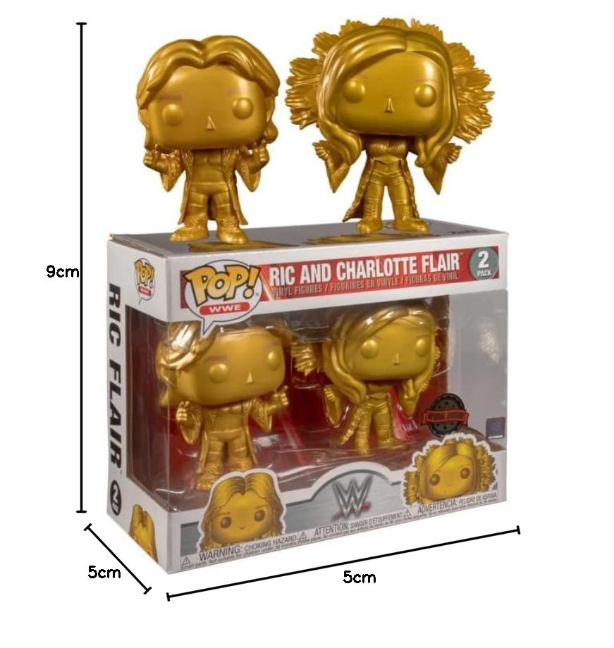 WWE Ric et Charlotte Flair Exclu Funko 42050 Pop! Vinyle 4