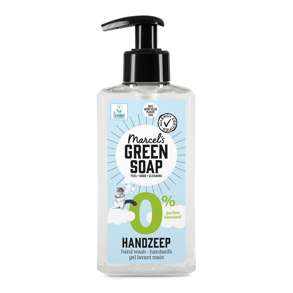 Marcel's Green Soap Hand Soap 0% - Allergy-Certified - 250 ml
