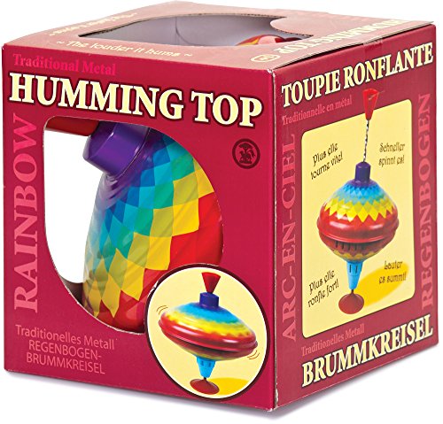 Tobar Rainbow Humming Top - Traditional Spinning Toy for Kids 12 Months & Up 5
