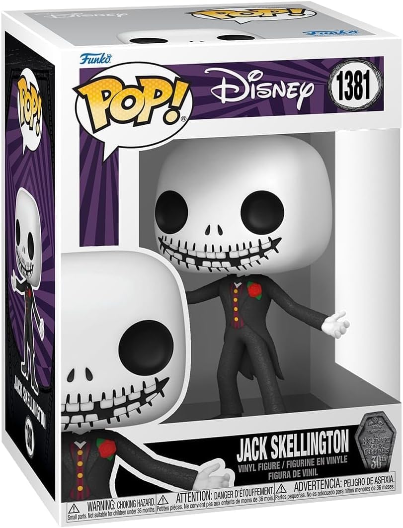 Funko Pop! Disney: The Nightmare Before Christmas 30th - Formal Jack Skellington Vinyl Figure 4