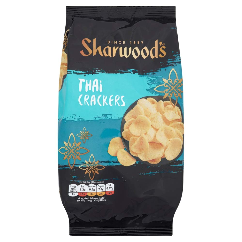 Sharwoods Thai Spiced Crackers, 60g 1
