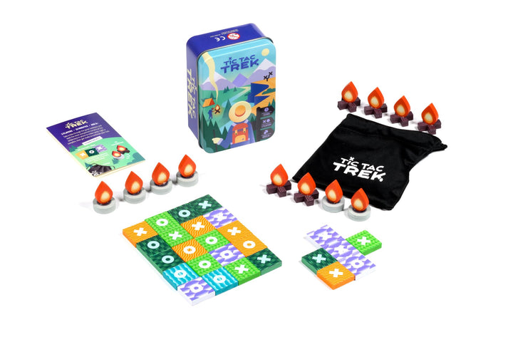 Alley Cat Games Tic Tac Trek - Tic Tac Toe Exploration Tin Game