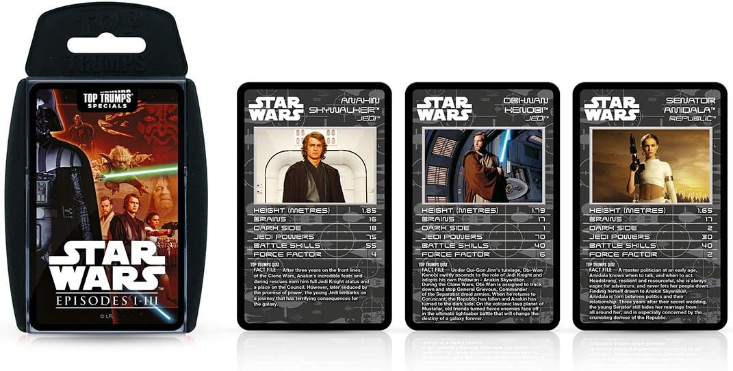 Top Trumps Star Wars Episodes I-III Card Game 2