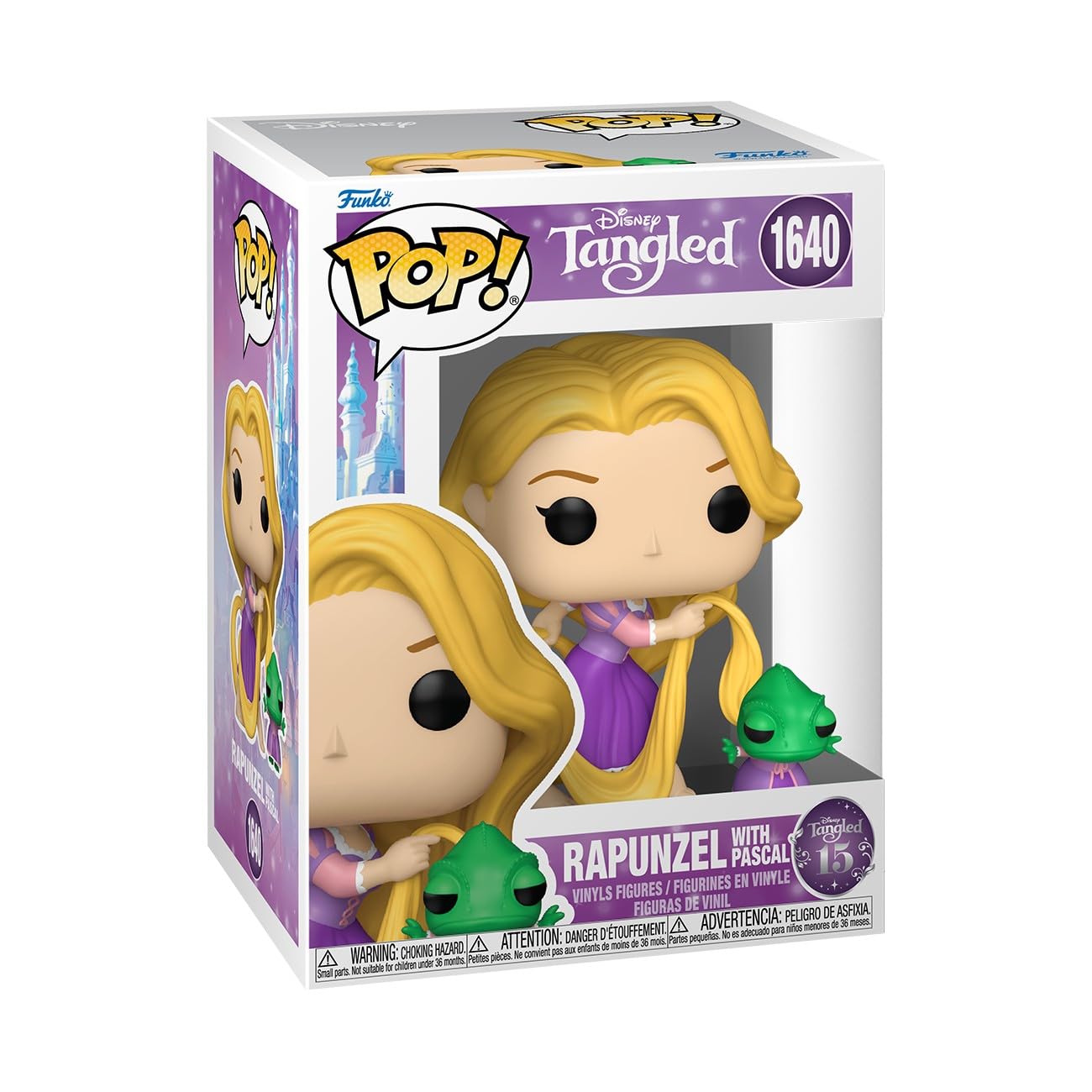 Funko Pop! Animation - Rapunzel & Pascal Vinyl Figure Set 1