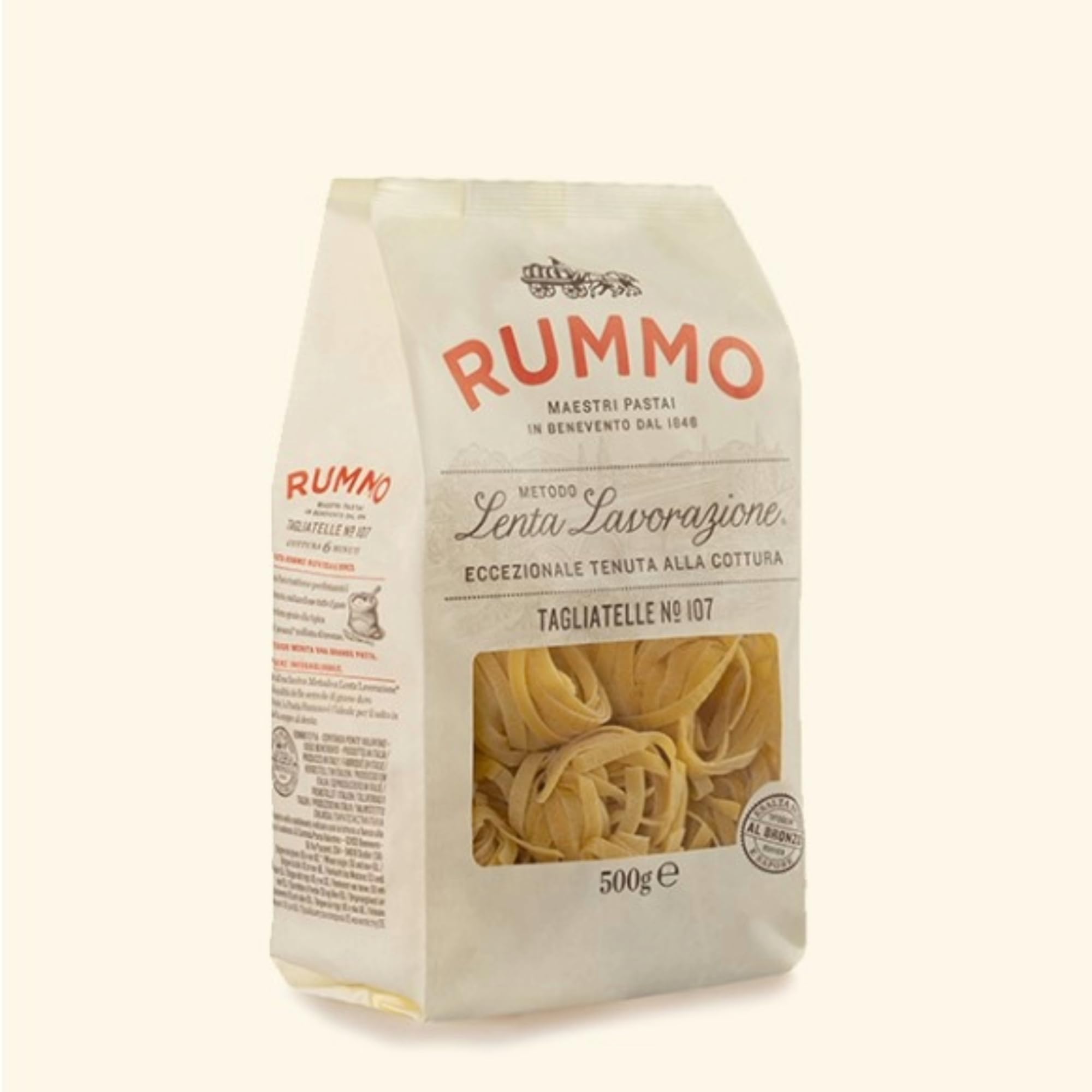Rummo Tagliatelle Pasta No.107 - Organic Italian Long Pasta | 500g