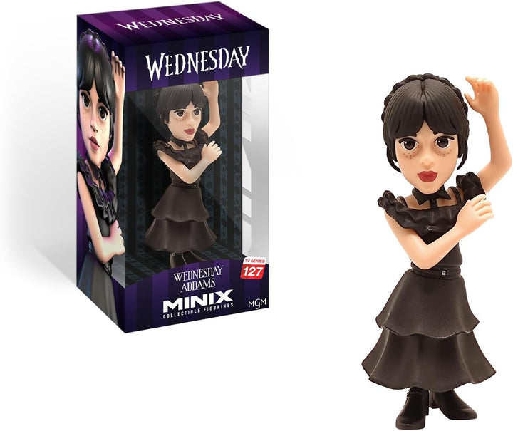 Minix Collectible Figurines Wednesday Addams Series - Wednesday Addams Ball Dress Vinyl Figure