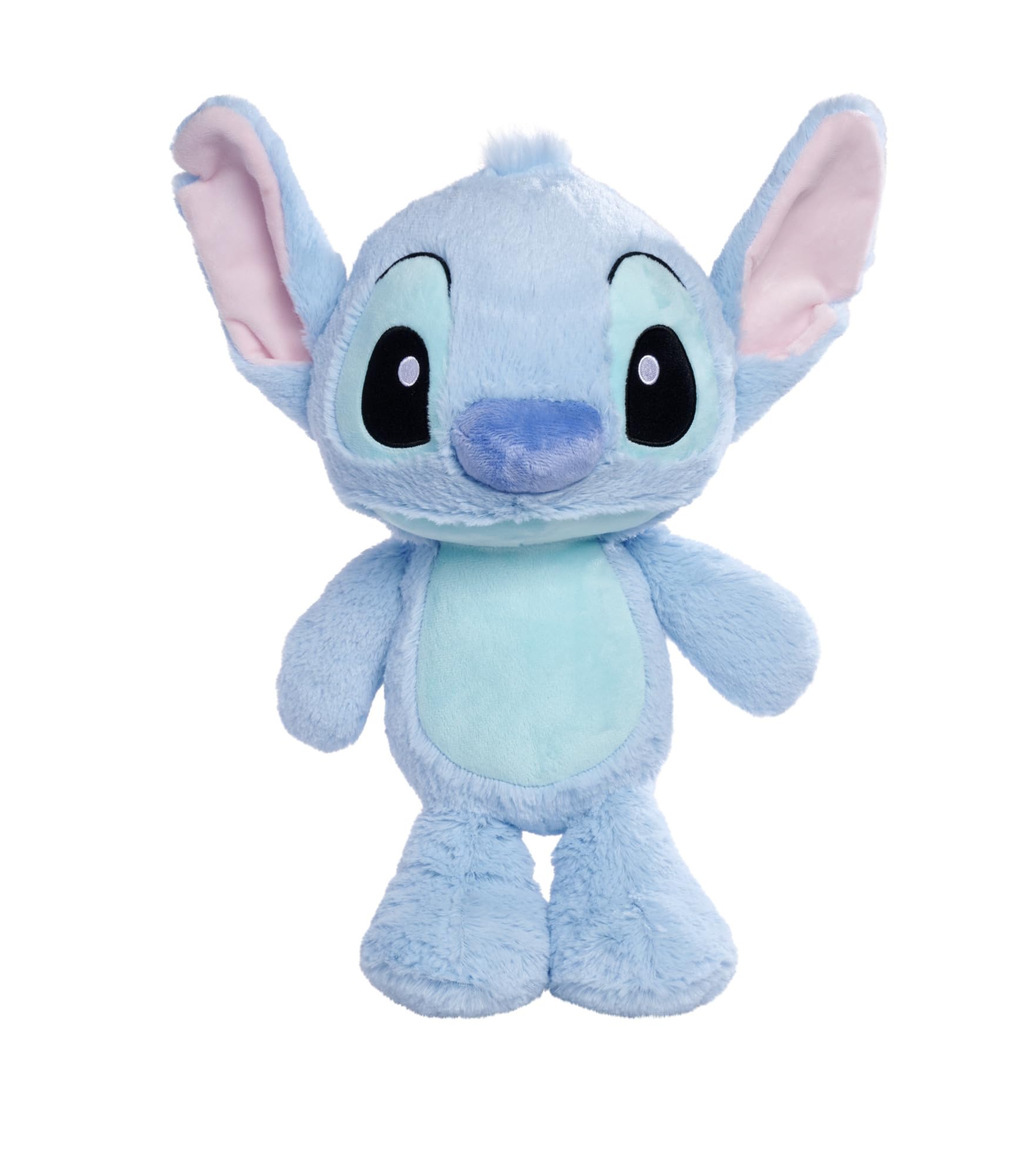 Simba Disney Stitch Flopsie Stuffed Animal - 25cm Plush Toy | Pastel Blue | Unisex Kids 1