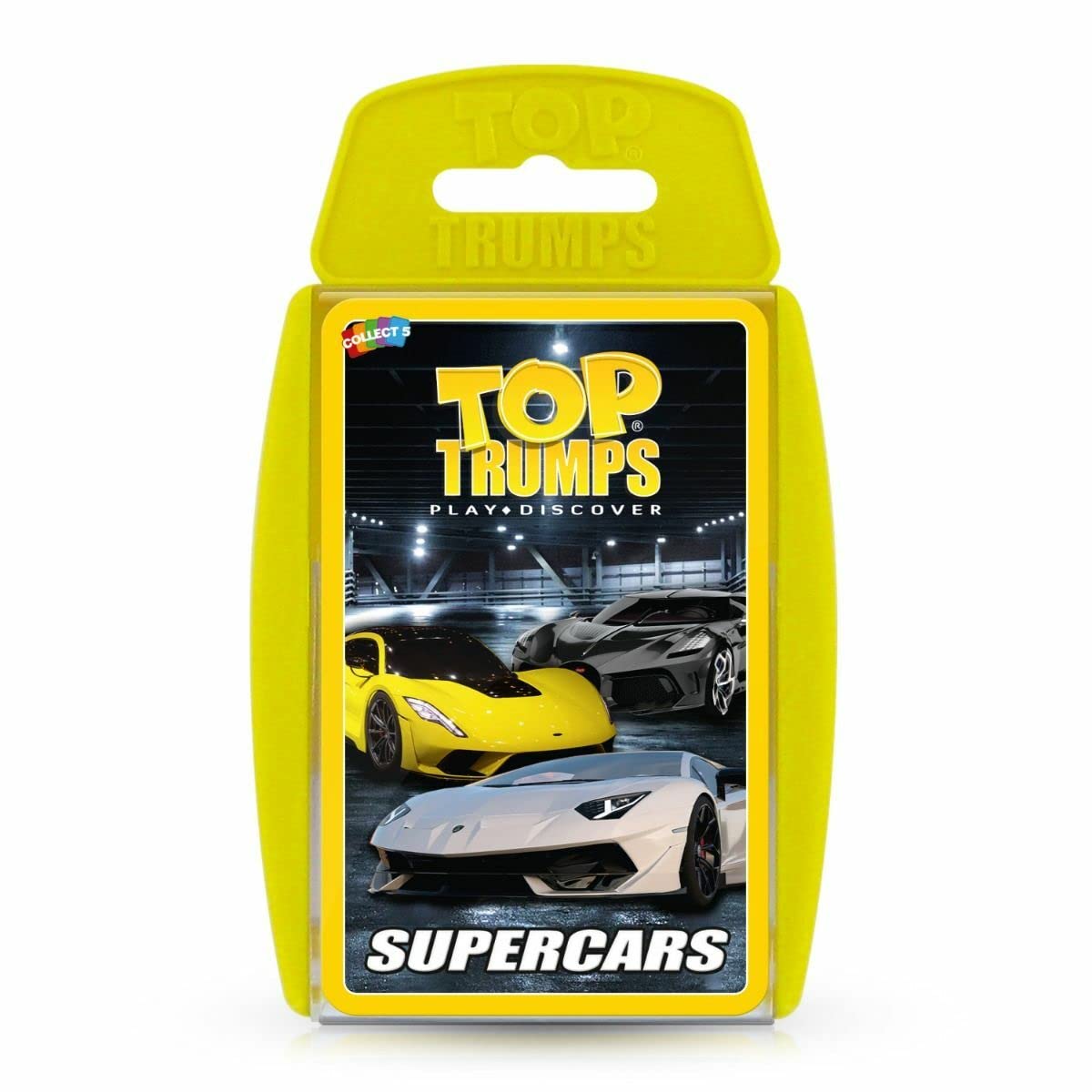 Top Trumps Supercars Classic Card Game | 30 Supercars | Ages 6+ | Portable
