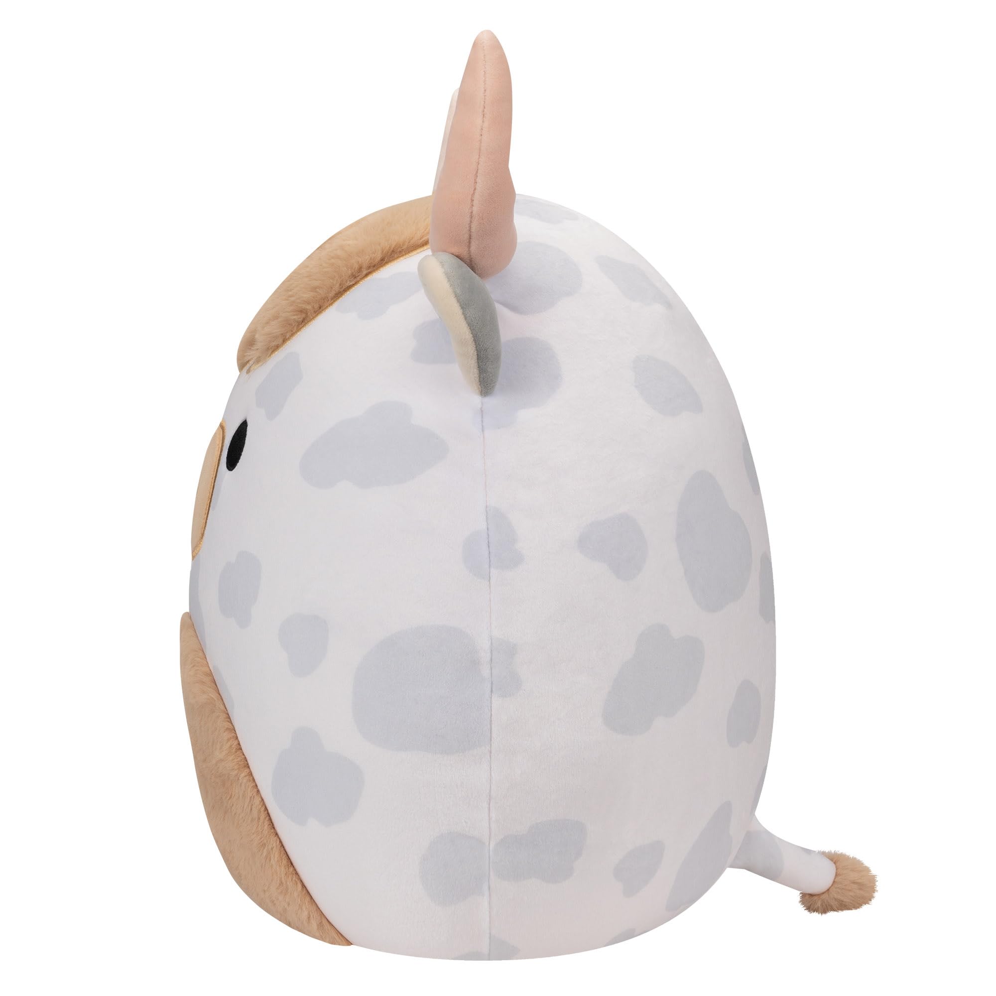 Squishmallows Borsa 12-Inch Spotted Highland Cow Plush - Soft Stuffed Animal for Kids 3+ 11