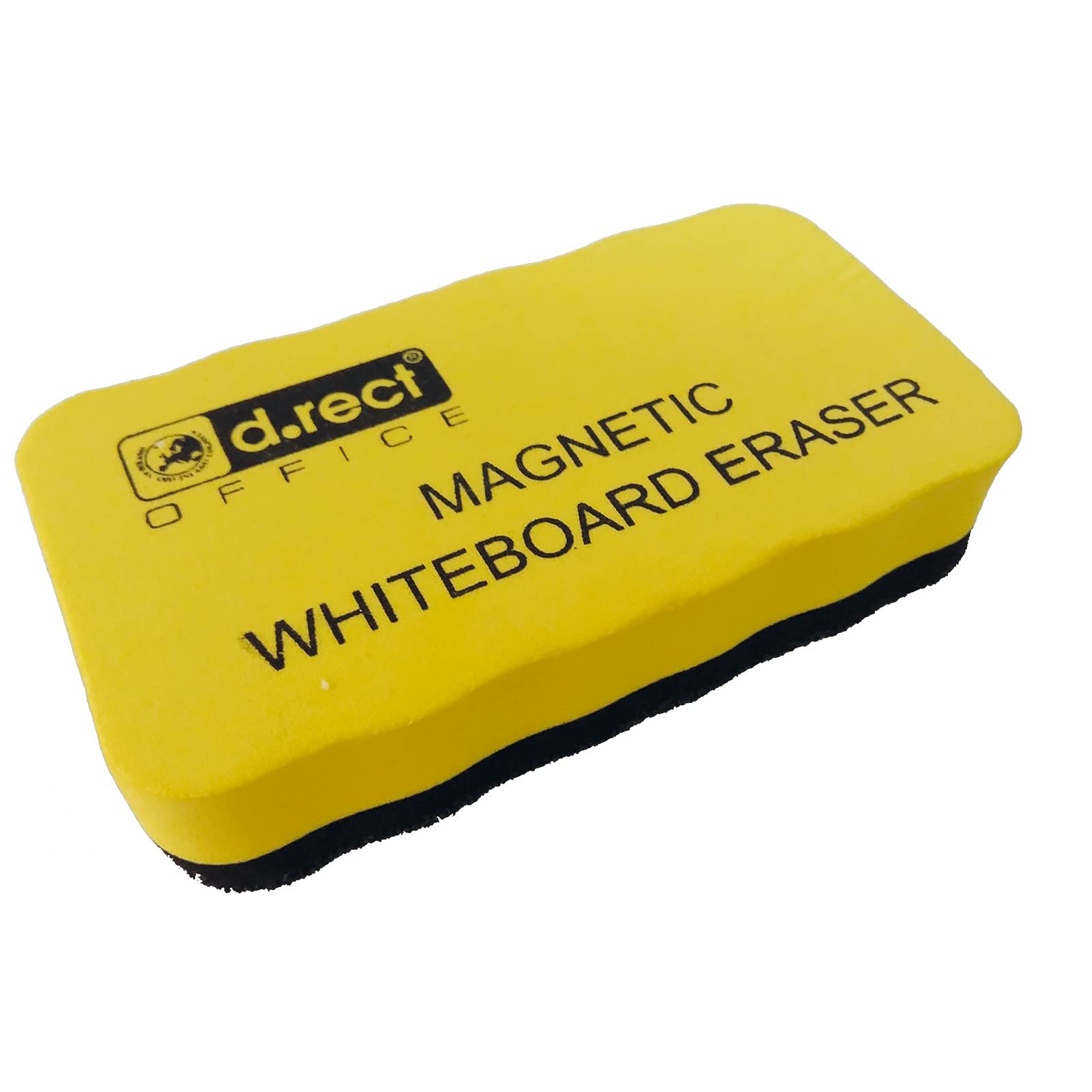 D.RECT EVA Magnetic Whiteboard Eraser - Felt Base | Sticks to Magnetic Surfaces | 106x57x1mm