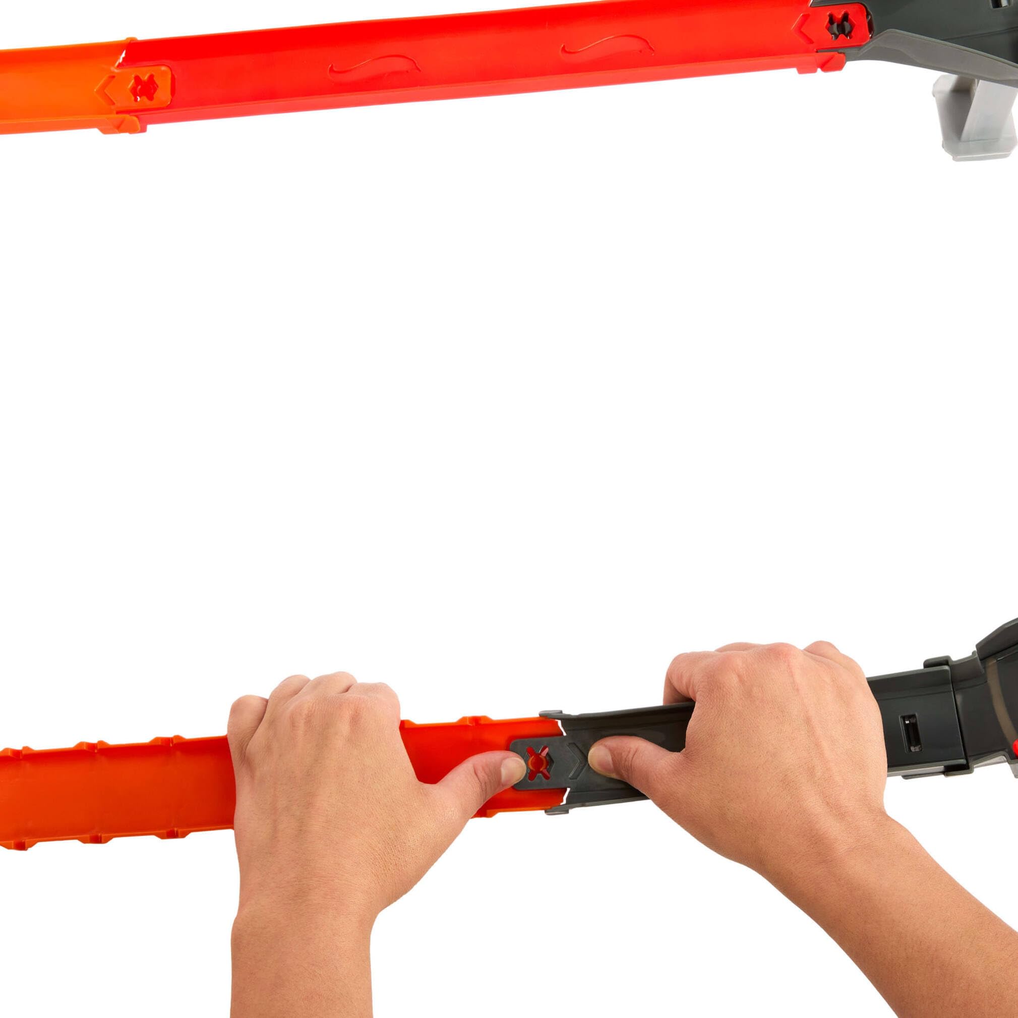 Hot Wheels Racing Formula 1 Sprint Race Circuit Track Set - 3 Die-Cast Cars & 10-Piece Track for Kids 5+ 2