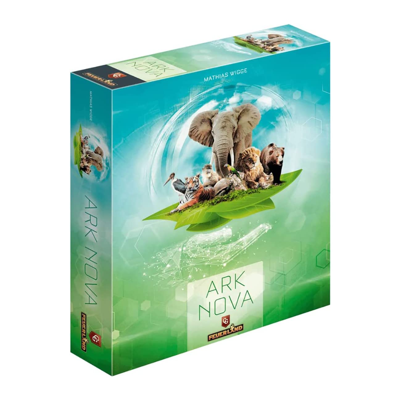 Capstone Games Ark Nova Board Game | Ages 14+ | 1-4 Players | 90-150 Minutes Playing Time 1