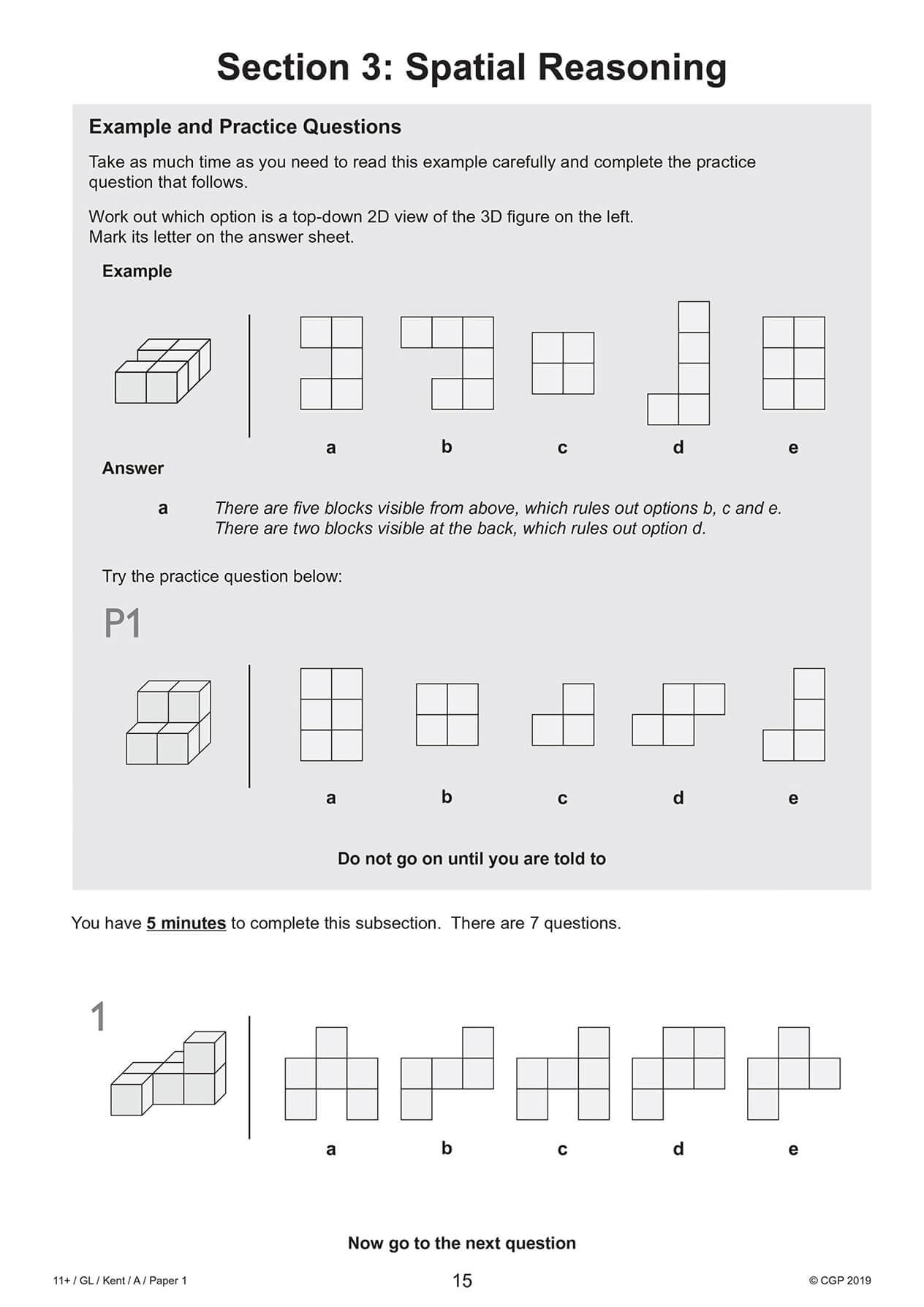 Coordination Group Publications Ltd (CGP) New Kent Test 11+ GL Practice Papers - Ages 10-11 | 2019 Release | Paperback 5