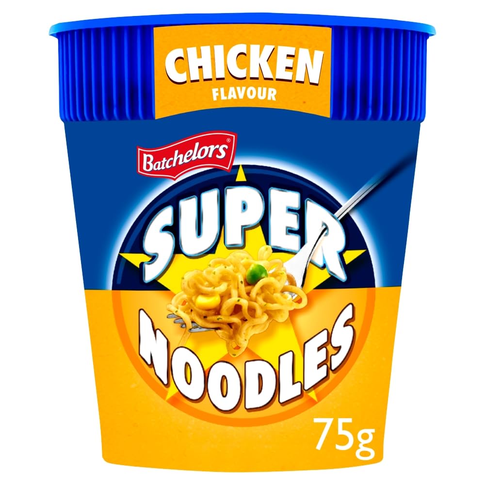 Batchelors Super Noodles Chicken Flavour Instant Noodles (75g, Pack of 8)