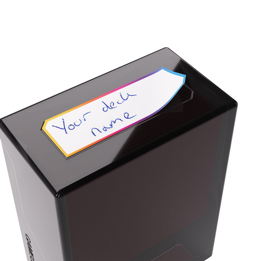 Gamegenic Bastion 50+ Deck Box for Double-Sleeved Cards - Black