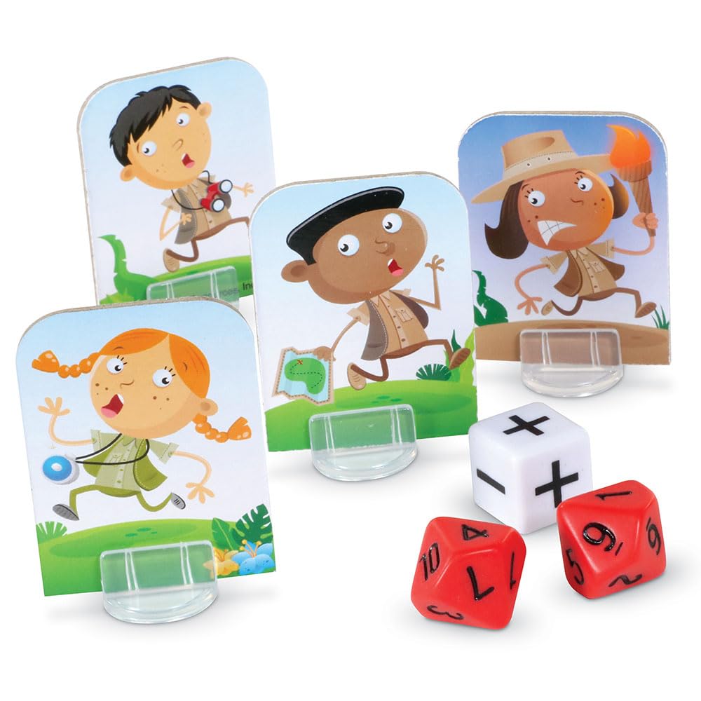 Learning Resources Maths Island Addition & Subtraction Game Board Game 2