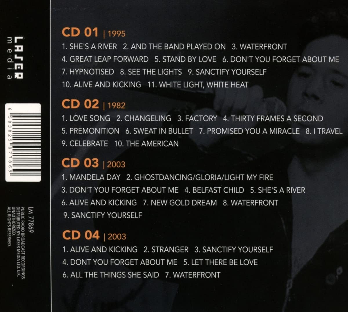 Simple Minds - Live On Air [4CD]