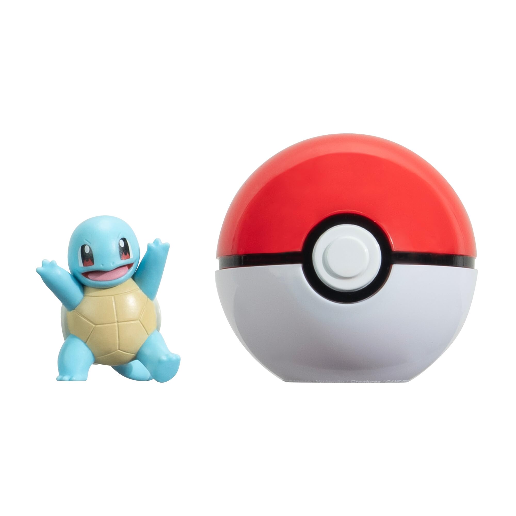 Pokémon Clip 'N' Go Squirtle #3 with Poké Ball Playset - 2 Inch Figure | Ages 4+ 2