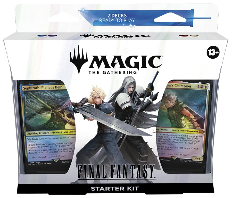 Magic: The Gathering Final Fantasy Starter Kit | Two 40-Card Decks | English Language 2