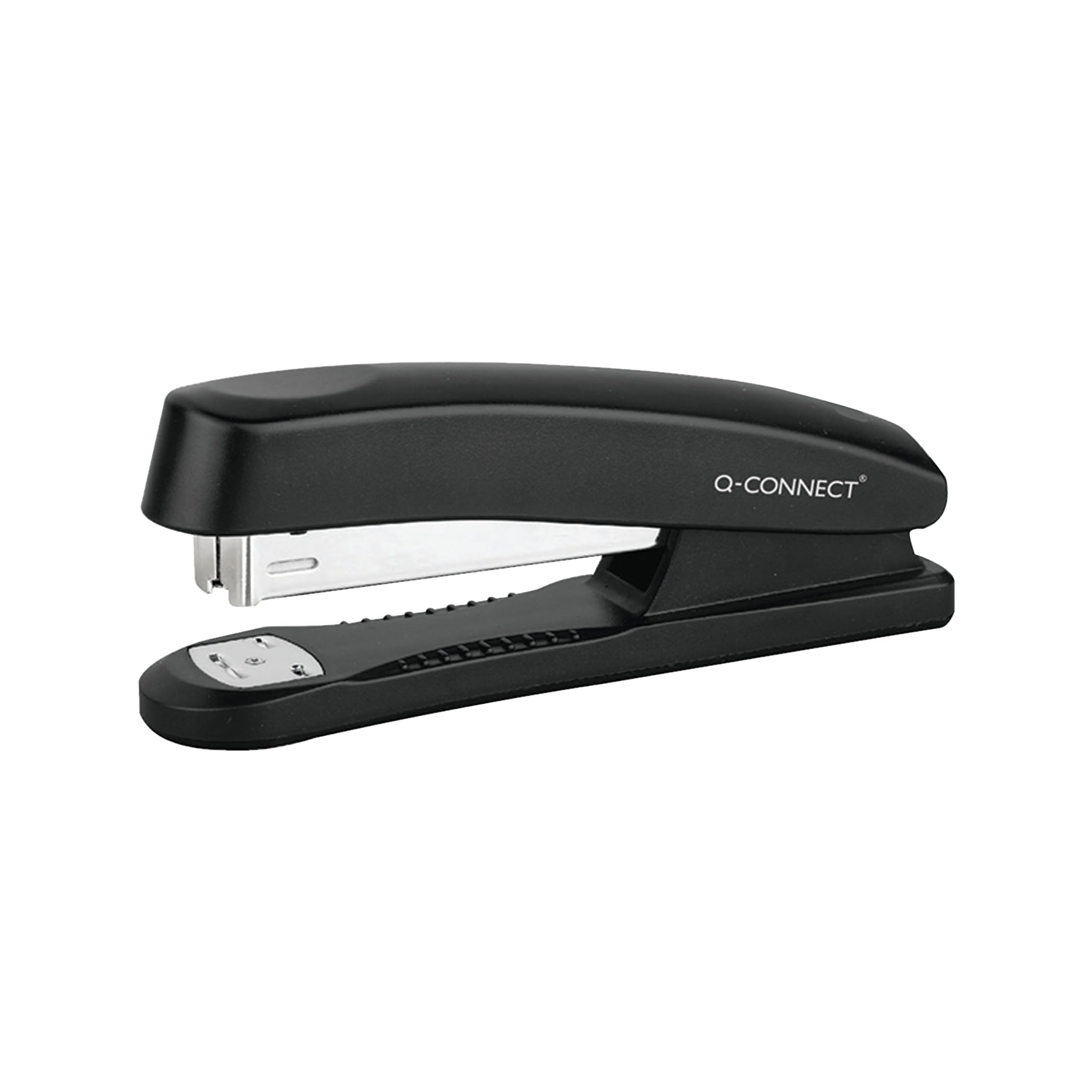 Q-Connect Desktop Stapler - 20 Sheet Capacity | Metal Chassis | Black