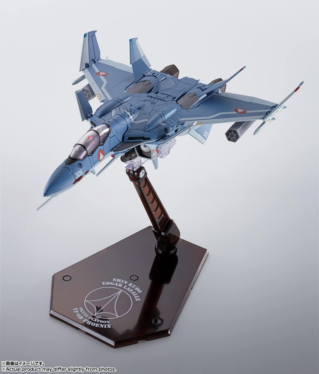 Bandai Tamashii Nations Hi-Metal R Macross Zero - VF-0D Phoenix (Shin Kudo Use) Action Figure (Model No. VF-0D)