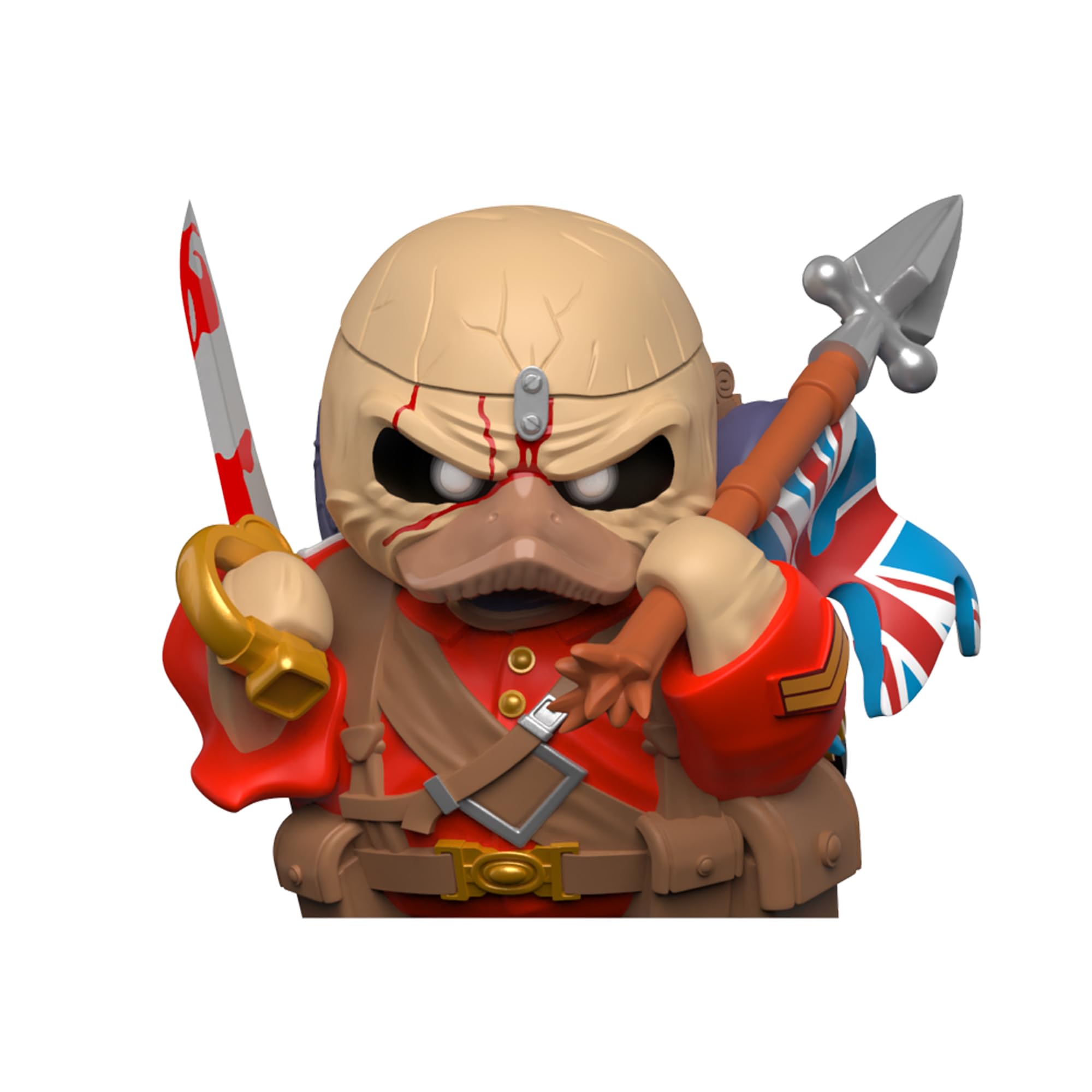 TUBBZ Eddie the Trooper Collectible Vinyl Rubber Duck Figure - Boxed Edition | Approx 9cm Tall 3