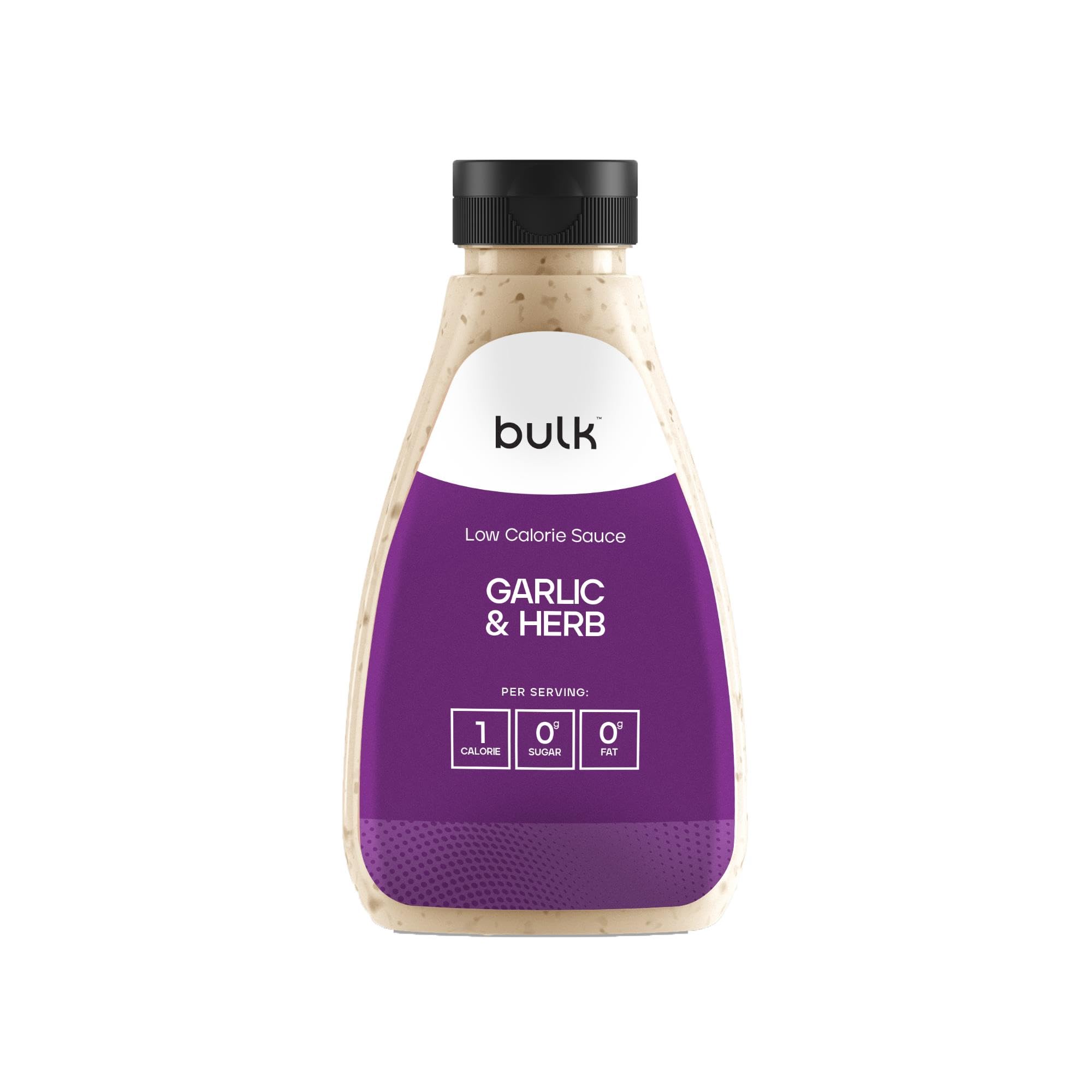 Bulk Low Calorie Barbecue Sauce - Garlic & Herb Flavor | 425g | Low Sugar, Fat-Free