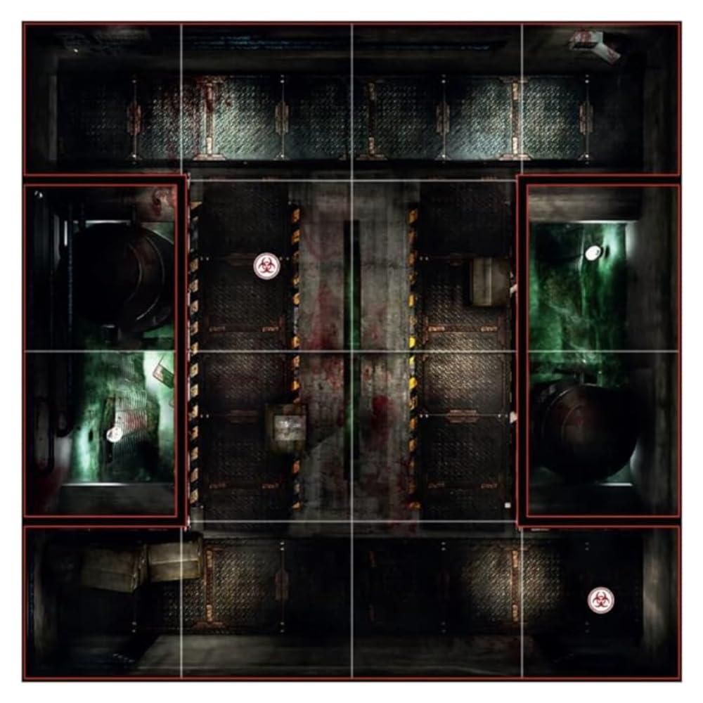 Steamforge Games SFRE2001 Resident Evil 2 : le jeu de société, multicolore