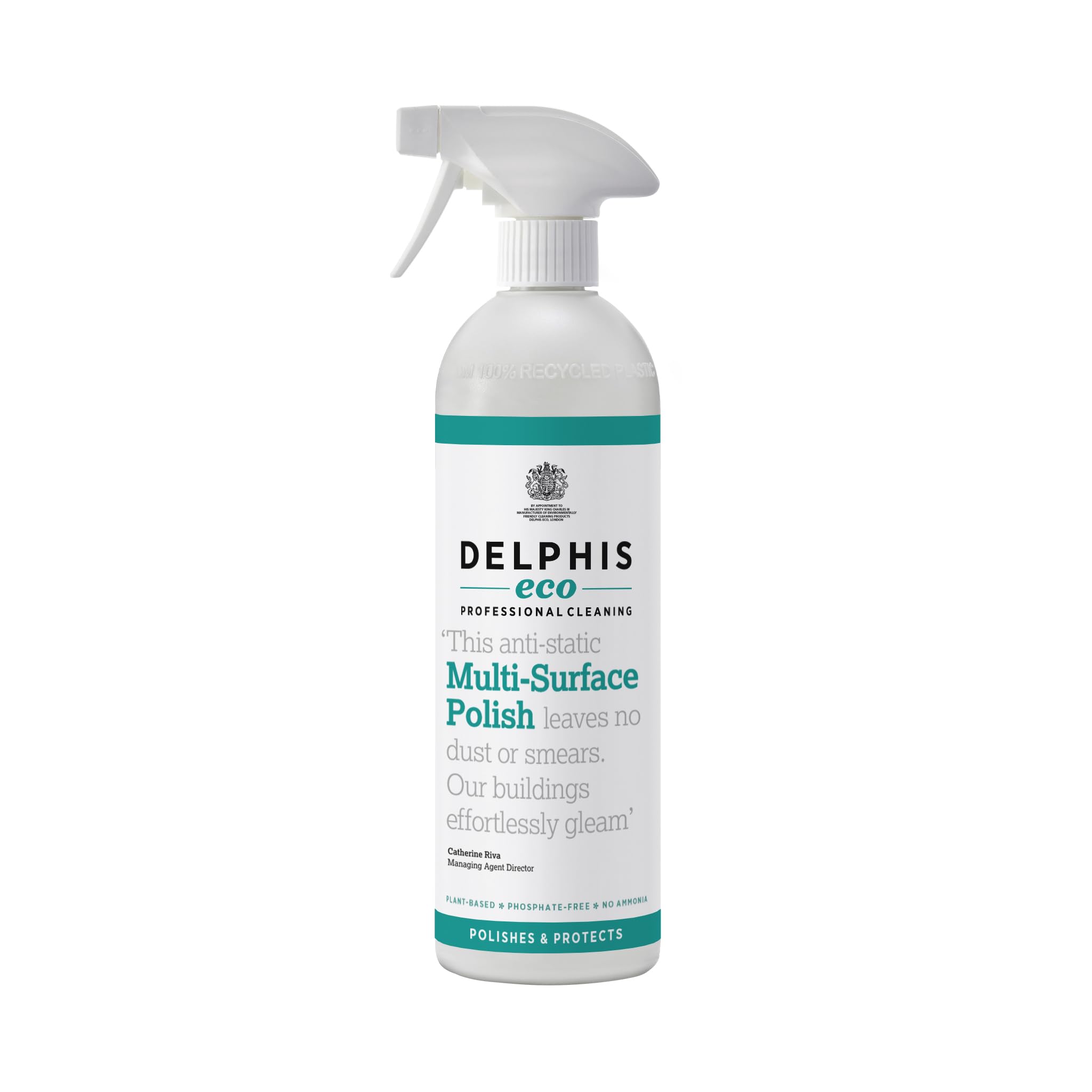 DELPHISECO Multi Surface Polish Spray - Anti Static & Streak Free | 700ml