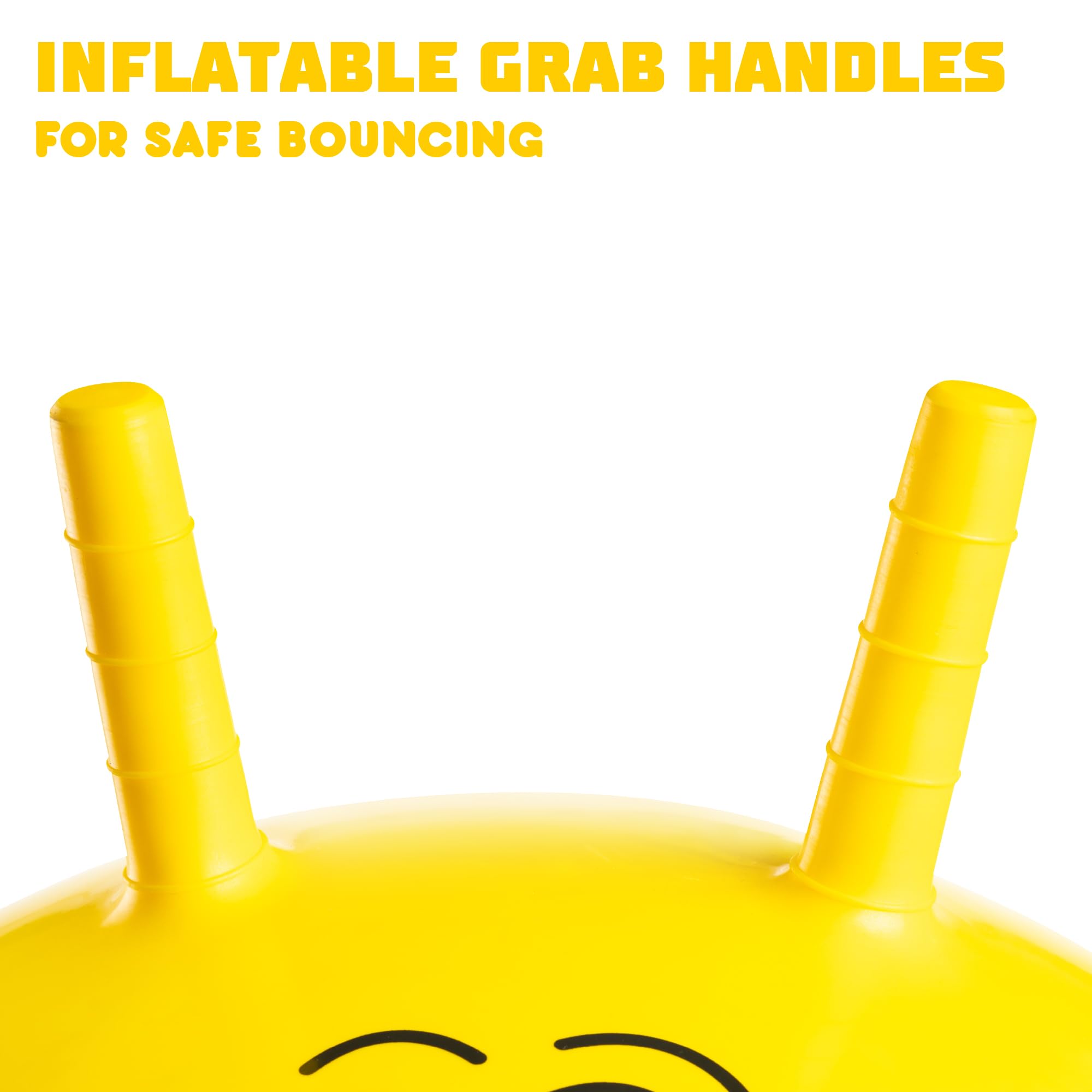 Toyrific Jump N Bounce Space Hopper Retro Exercise Ball | Supports up to 50kg | Ages 3+ 4
