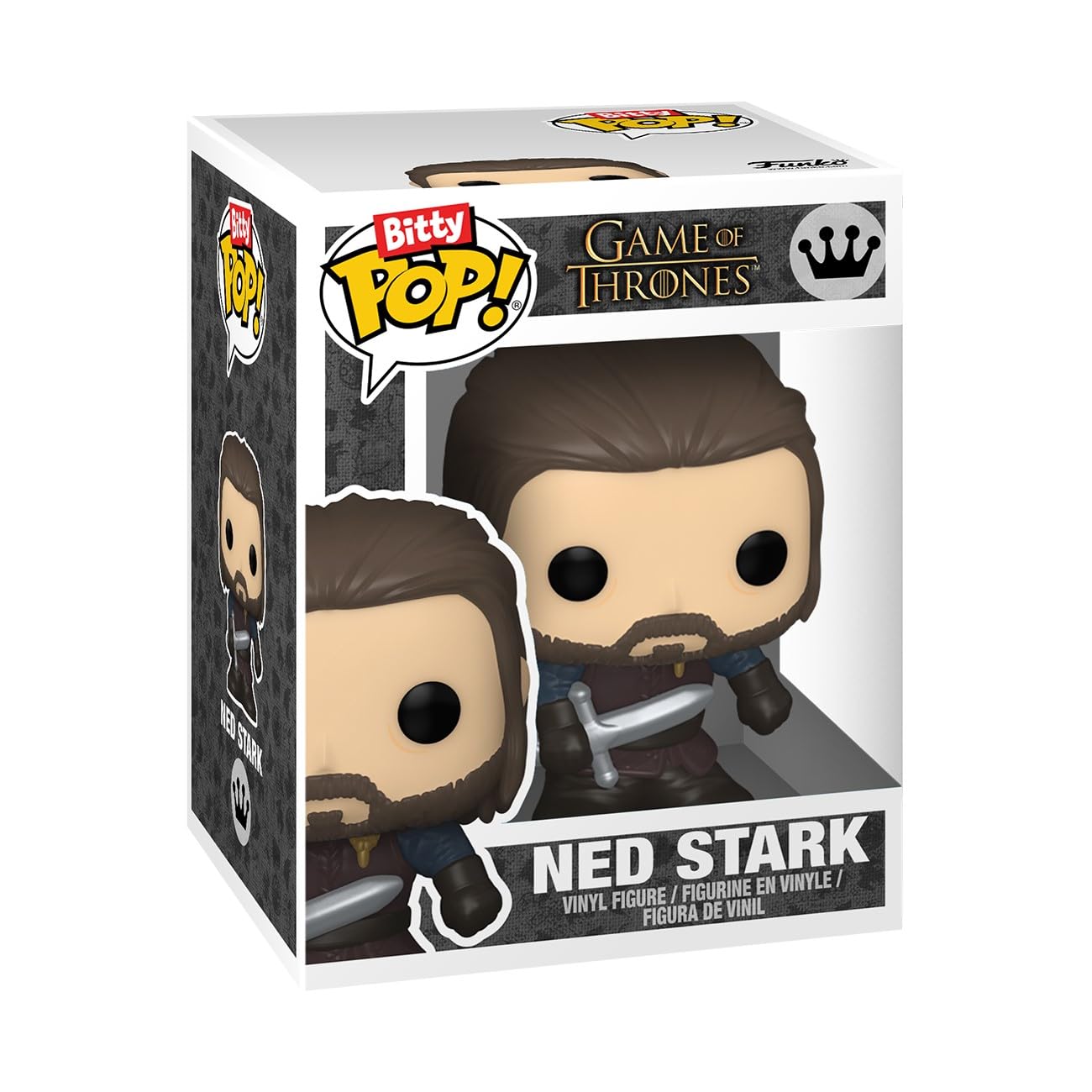 Funko Bitty Pop! Game of Thrones - Ned Stark 4-Pack with Mystery Mini Vinyl Figure 2