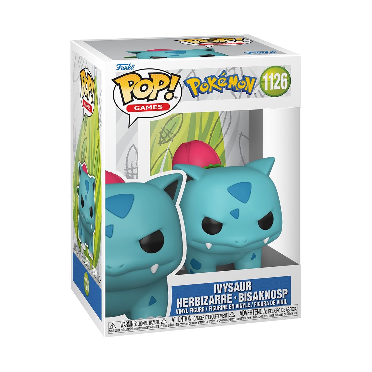 Funko Pop! Games Ivysaur Collectable Vinyl Figure 3.75 Inch Model 91664