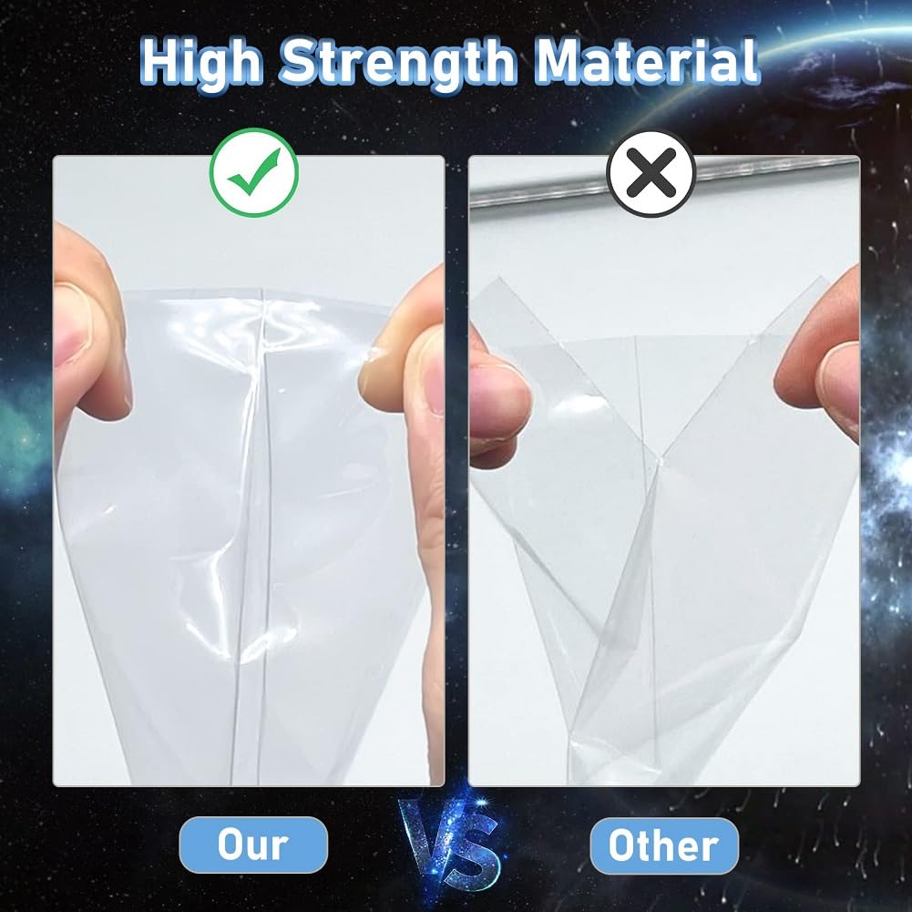 MOXYOY Pokemon Card Sleeves 100 Pack - Transparent Protective Sleeves for TCG Cards