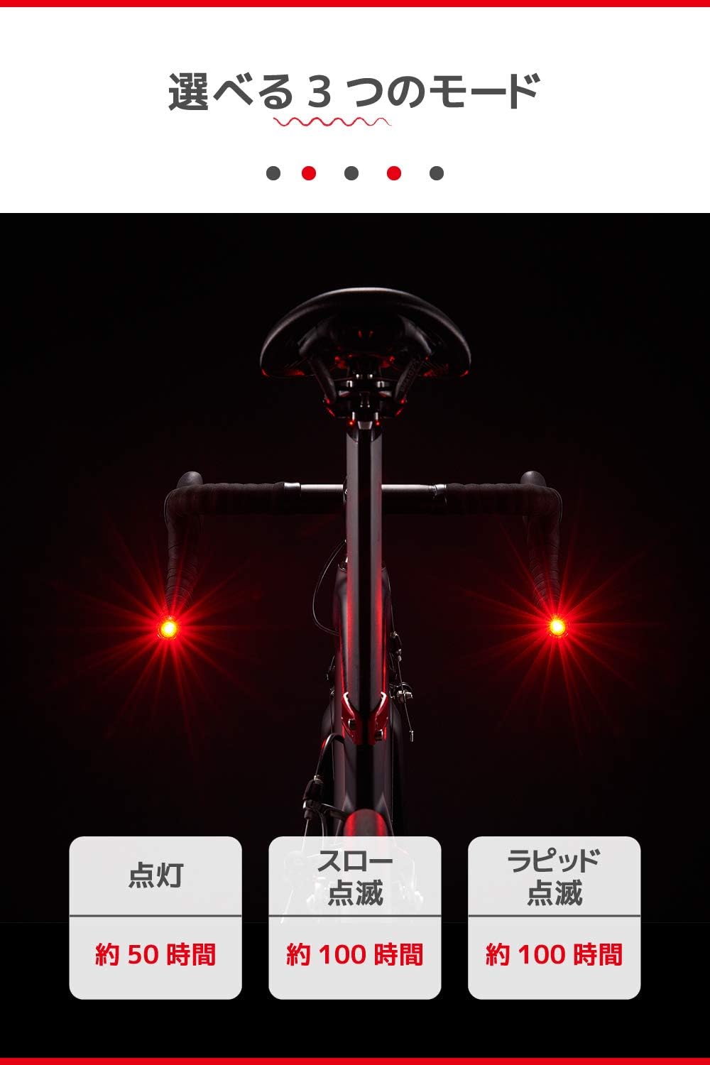 CatEye CALSOBEB Orb BarEnd Light Set - Aluminum Bike Safety Lights for Road Handlebars 5
