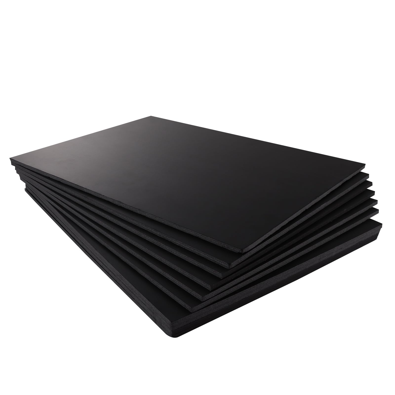 ASelected Black Foam Board - 10 Pack A3 Size, 5mm Thick Polystyrene Sheet for Crafting & Display 1