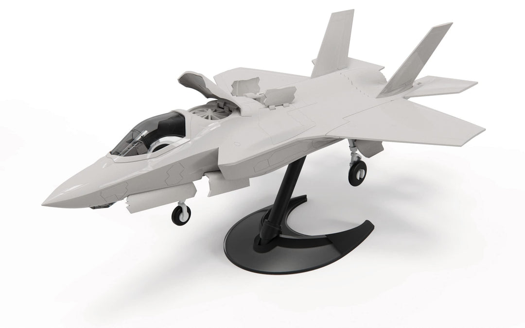 Airfix QUICKBUILD F-35B Lightning II Model Kit - Snap-Together Fighter Jet for Kids 6+