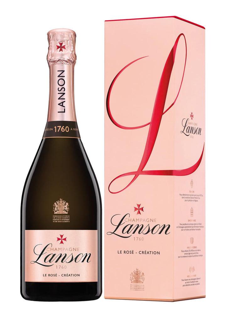 Lanson Le Rosé Création Champagne Giftbox (750ml)