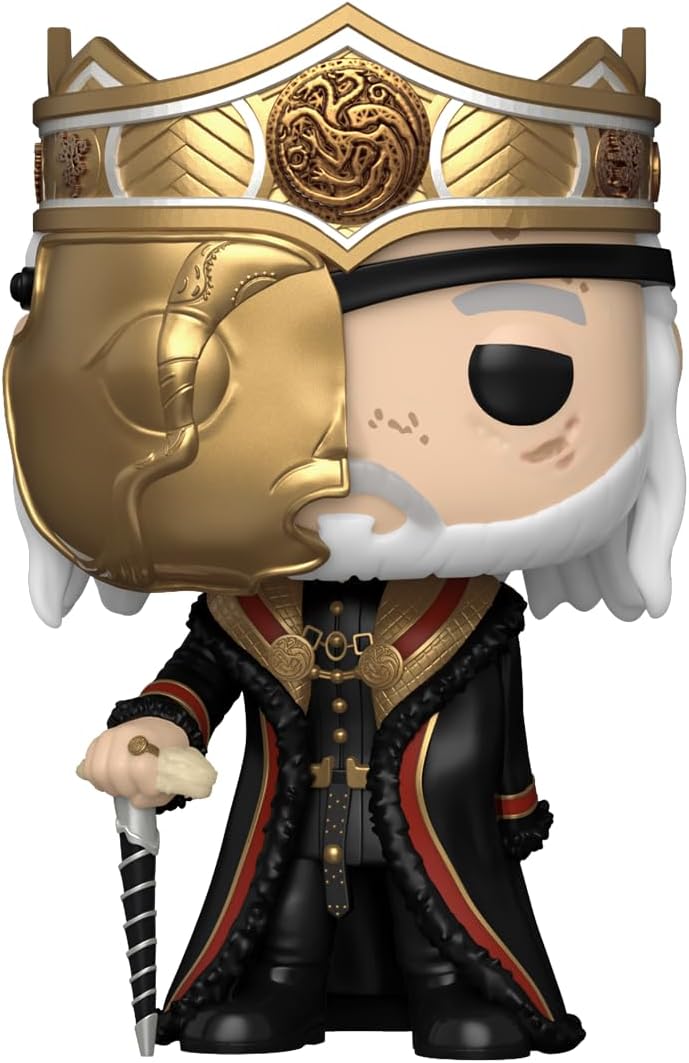 Funko Pop! TV: House of the Dragon - Masked King Viserys Targaryen Vinyl Figure (76474) 2