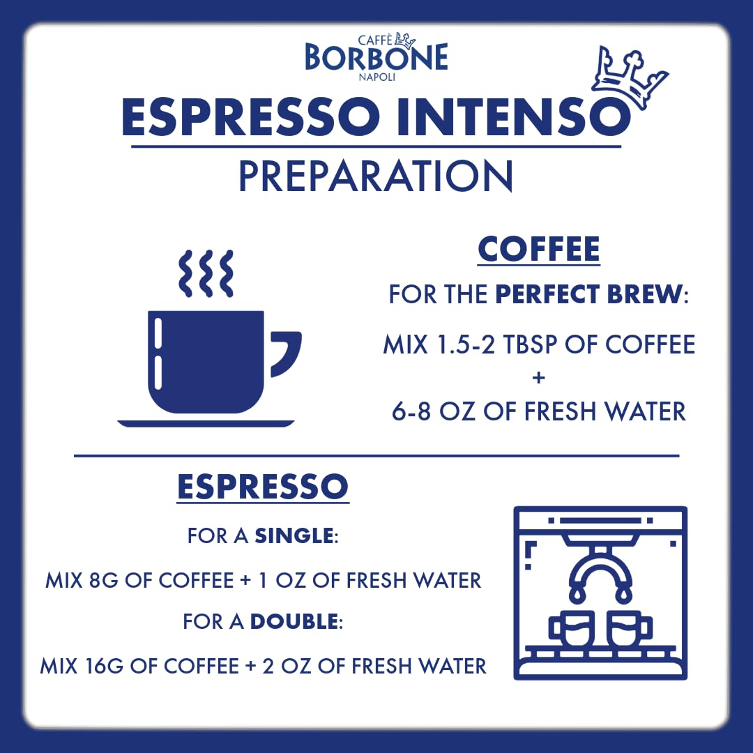 Caffè Borbone Espresso Intenso Whole Coffee Beans - 1kg | Robusta Blend | Dark Chocolate Notes 5