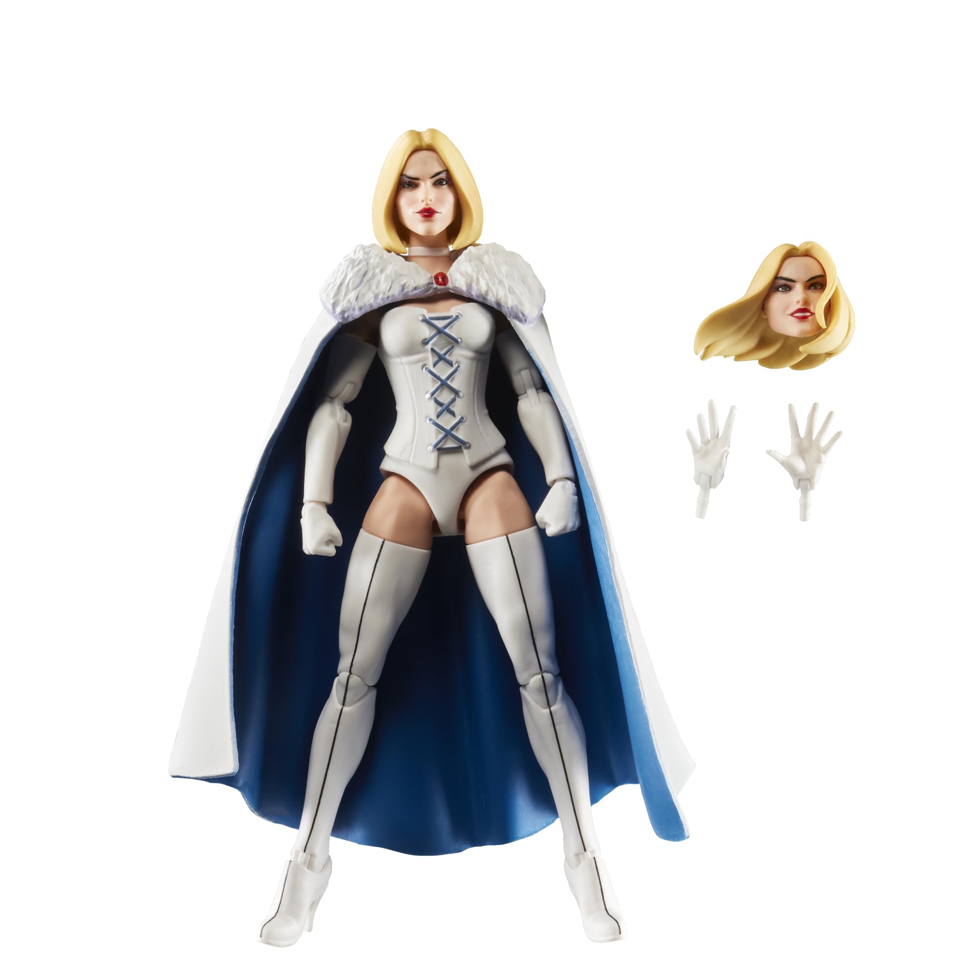 Marvel Legends Series Emma Frost Action Figure - 6-Inch X-Men '97 Collectible with Articulation & Accessories 1